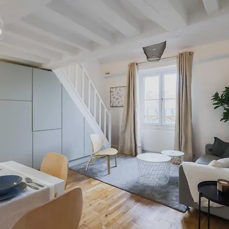 Comfortable - 1br-4p- Marais Apartment *
