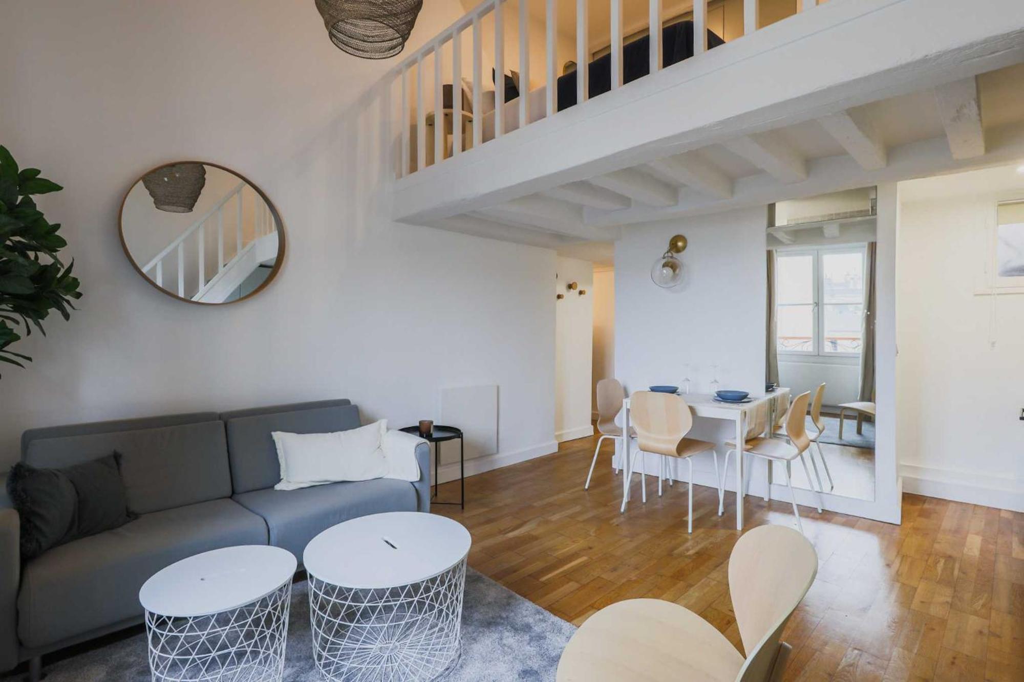 Apartment Comfortable - 1br-4p- Marais